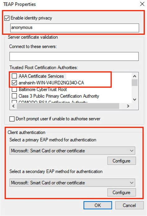 what version of eap utilizes certificates and smart cards|windows server eap certificate requirements.